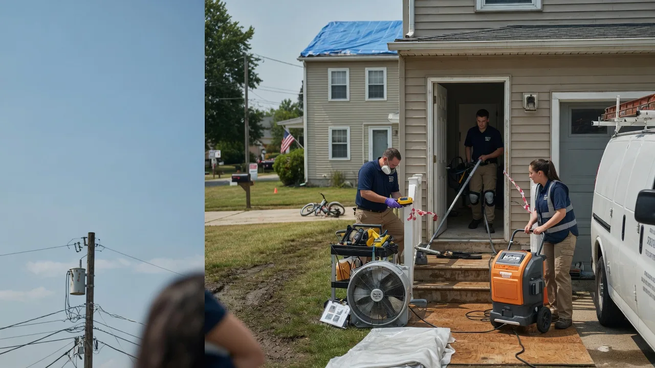 Water Damage Repair in Lucas, KS near me